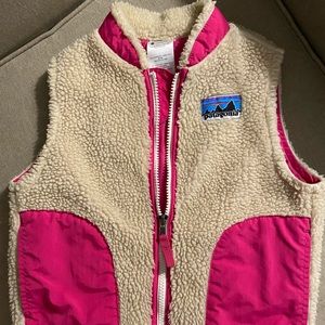 Patagonia kids Retro-X fleece vest